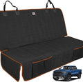 Back Seat Cover for Dogs, Washable Bench Seat Covers for Trucks,Nonslip Truck Seat Cover Protector for F150/Ram1500/GMC Sierra/Toyota/Chevrolet Silverado,Car Seat Covers for Dogs