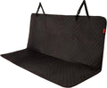 Lusso Gear Dog Car Seat Cover - Waterproof & Non-Slip Seat Protector - Universal Fit Truck & SUV Covers - Quick Install & Machine Washable Travel Accessory for Dogs - Black, Oxford Fabric
