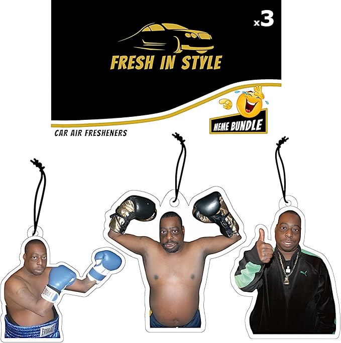 Car Air Fresheners | Funny Meme 3 Pack | Car Decor, Stylish Odor Neutralizer, Ideal Gift for Men and Women