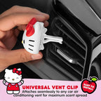 Sanrio Hello Kitty Car Trunk Organizer, Steering Wheel Cover, Air Freshener & Refill – Cute, Collapsible, Heavy-Duty Storage & Car Accessories for Groceries, Tools, Travel – 12.5"L x 12.5"W x 9"H