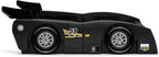 Delta Children Grand Prix Race Car Toddler and Twin Bed, Black