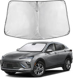 EcoNour Windshield Sunshade Compatible for Buick Envista 2024 2025 2026, Sun Visor for Front Windshield & Window Sun Shade Cover, UV Heat Blocker & Protector, Car Accessories