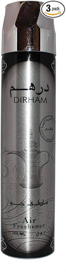 Dirham - Air Freshener by Ard Al Zaafaran (300ml/194 g) - 3 Pack