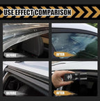 Car Rubber Seal Protectant - Gummi Pflege, Car Door Rubber Seal Protectant Strip Lubrication, Black Plastic Car Trim Restorer, Window Track Lubricant, Use on Car Door, Window, Trunk Seals (1)