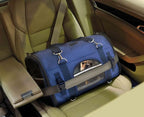 6-in-1 Sturdy Pet Carrier Backpack, Front Pack, Shoulder Bag, Pet Hand Bag, Car Seat Crate, Soft-Sided pet Carrier, Small Dog & Cat Travel Carrier, Size Large for Pets 18-21” Long, by Natuvalle.