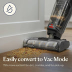 Bissell CrossWave OmniForce Edge Cordless Multi-Surface Hard Floor Cleaner Wet Dry Vacuum with Zero-Gap Edge Technology, 3930F
