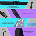 Baby Carseat Head Support,Car seat Straps Pillow Support Ban,Stroller Neck Relief Strap Headrest,Slumber Sling Sleep Positioner for Toddler Infants Child Children Kids(Gery Unicorn + Fish)