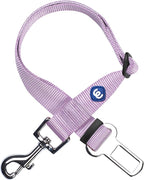 Blueberry Pet Dog Leash Essentials: Lavender Seat Belt Tether - Puppy Essentials & Heavy Duty Dog Leashes for Large Dogs - Safety for Pet Parents, Dog Lovers & Road Trip Enthusiasts