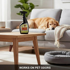 Smoke Eater Odor Eliminator Spray, Cucumber Melon, 22 oz — Breaks Down Smoke Odor at the Molecular Level — Works on Fabric, Cars, Furniture — Made in USA