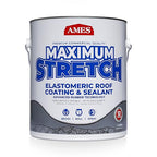 AMES RESEARCH LABORATORIES MSS1 Maximum Stretch Roof Coating, 1 Gallon, White