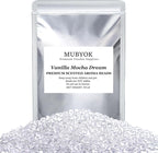 MUBYOK 1.5LB Vanilla Mocha Dream Premium Scented Aroma Beads for Making Car Freshies Supplies PreScented Beads for Car Air Freshener Sachets Long-Lasing Scent