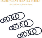 PWACCS High Pressure Washer O Ring Kit, Replacement Rubber Ring for Power Washer, General for Pump, Coupler, Adapter, Hose, Gun and Nozzle, 100 Pieces