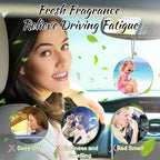 5pcs Custom Air Fresheners with Picture - Personalized Double Sided Photo Text Air Freshener for Car Wardrobe Bathroom Hanging Ornaments