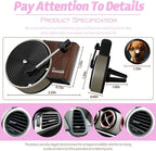 Personalized Custom Car Air Freshener, Double Sided Custom Photo, Record Player Shaped Fragrance Vent Clip, Unique and Cute Car Interior (Customize, Hanging C)