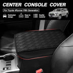 FIILINES Center Console Cover for Toyota 4Runner 2010-2024, Armrest Cover Pad Cushion 4Runner Accessories Armrest Cover Anti-Scratch Black
