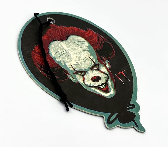 Elektroplate Officially Licensed IT Pennywise Automotive Air Fresheners for Vehicles | Midnight Chiller Scent (12-Pack) | Made in the USA
