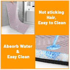 Manificent Non-Slip Pet Bed Mat for Back Seat Extender, Hair Resistant Dog Blanket for Hard Bottom Dog Car Seat Cover, Anti Slip Pet Linner Backseat Cover Blue/Plaid