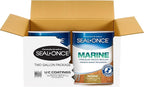 SEAL-ONCE Marine Ready Mix - 2 Gallon Penetrating Wood Sealer Waterproofer & Stain (Natural). Water-Based, Ultra-Low VOC Formula for high-Moisture Areas to Protect Wood Docks, Decks & Piers.