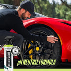 Legendary Wheel & Tire Cleaner Spray 16oz - Deep Cleaning Formula for All Wheel & Rim Finishes - Removes Brake Dust, Dirt & Grime