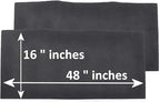 Breathe Naturally Universal Cut To Fit Activated Carbon Air Filter - Replacement Charcoal Air Filters - Carbon Filter Sheet for Air Purifier, Vent Filters & More - Made in USA (Pack of 2, 16x48)