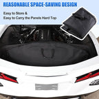 Daeiclru Removable Roof Panel Storage Bag Compatible with Chevrolet Corvette C8 2020 2021 2022 2023, Hard Top Storage Bag with Handle, Car Storage Accessories