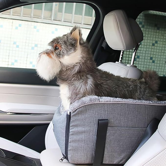 Cat for Car Console Puppies Carry Bag Outdoor Travel Shoulder Sightseeing Tote Safety Strap Pet Car Bed Dogs