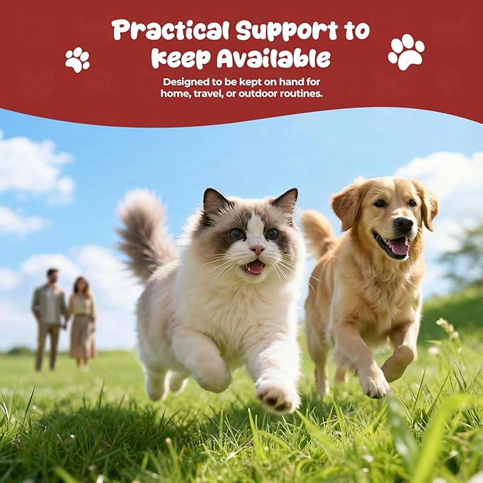Activated Charcoal Paste for Dogs & Cats, Emergency First Aid Gel for Accidental Ingestion, Diarrhea, Gas Relief & Digestive Upset, Ready-to-Use, Pet First Response Essential, 30 mL