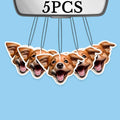 Custom Air Freshener for Car, Personalized Air Fresheners,Custom Double Sided photo Air Freshener, for Wardrobe,Bathroom and Hanging Ornaments 6 Count (Pack of 1)