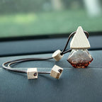 8ml Car Air Freshener Pendant Diffuser Hanging Perfume Bottle Car Interior Ornament Perfume Essential Oil Jar