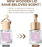 C Classy Car Air Freshener Hanging 2 Pack, Pink Sands Essential Oil Diffuser for Cars, Long-Lasting Fragrance, Cute Car Accessories, C ar Air Fresheners for Women & Men Gift, Made in USA