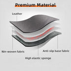 AOMSAZTO Custom Fit Seat Covers for Jeep Gladiator JT 2020 2021 2023 2024 2025 2026 Full Set Black Car Seat Protectors Premium Faux Leather Automobile Seat Seat Cover