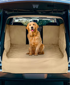 FrontPet SUV Cargo Liner for Dogs - Water-Resistant Pet Trunk Cargo Cover Mat for SUVs and Sedans with Bumper Flap Protector, Trunk Cover, Non-Slip Liner, (35" X 40") Upgraded 2025