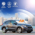 Windshield Sun Shade for Honda HRV 2016 2017 2018 2019 2020 2021 2022 HR-V Accessories Foldable Sunshade Sun Blocker Comes with Storage Bag