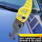Formula 1 Fast Wax Carnauba Detailing Spray – Car Wax for Natural Gloss – Easy to Use Exterior Detailing Supplies for All Paint Finishes (16 ounce)
