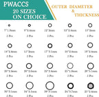 PWACCS High Pressure Washer O Ring Kit, Replacement Rubber Ring for Power Washer, General for Pump, Coupler, Adapter, Hose, Gun and Nozzle, 100 Pieces