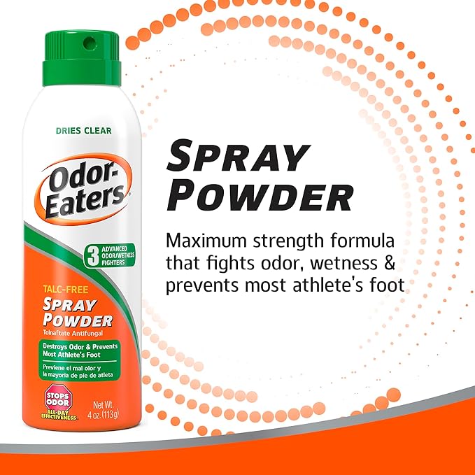 Odor-Eaters Foot Spray Powder 4 Oz