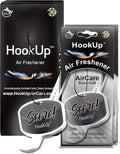 Hockey Car Air Freshener by HookUp - 2 Pack - Black Gold Scent (Extra Strong) | Unique Hockey Gift for Players, Coach, Fans | Hanging Car Accessory with Long Lasting Fresheners Smell