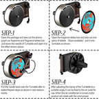 Personalized Customized Photo Car Air Freshener，Double Sided Customized Car Fresheners，Custom Air Fresheners With Picture for Boyfriend、Dad、Mom、Music Lovers.（6pcs vinyl）