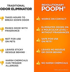 POOPH® Kitty Odor Eliminator – 32 fl oz Bottle – Proprietary Odor-Elimination Technology Works On-Contact – Cat Trees, Toys, Furniture, Bedding – NO Fragrances, NO Harsh Chemicals, Safe & Non-Toxic