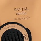 Pura and Studio McGee - Fragrance for Car Diffuser - Clean & Safe Luxury Scent Refill - Long-Lasting for 30 Days of Aroma - Must-Have Accessory - Santal Vanilla