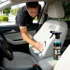 Interior Car Cleaner - 300ml Automotive Detailing Agent, Dashboard Protectant for Maintenance, Premium Quality Spray, Modern-Style Solution with UV-Protection, High-End Grade Formula for Restoring