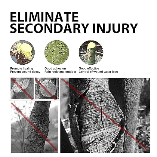 Tree Pruning Sealer,Tree Wound Sealer,Grafting Wax,Tree-bark Wound Repair,Tree Paint Protection,TreeSealer After Cutting,TreeWound Pruning Sealer with Brush (1)