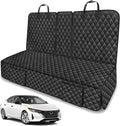 Dog Car Seat Cover for Back Seat Compatible with Nissan Altima Sentra Rogue Maxima Kicks Accessories 2000-2025 2026, Waterproof & Non-Slip Car Pet Bench Rear Seat Covers