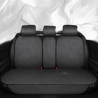 Auto Newer Luxury Breathable Car Seat Cover,Rear Car Seat Protector, Fit Four Seasons of Universal Automotive Vehicle Cushion Cover, Compatible with 91% Cars,SUV,Trucks (Black,Rear Seats)