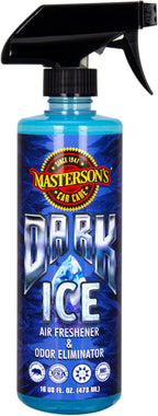 MASTERSON'S CAR CARE MCC_137_16 Dark Ice Air Freshener & Odor Eliminator - Premium Sprayable Scent for Cars, Trucks, RVs, Restroom Hotels, Home, and Office - Clean Scent Removes Pet, Smoke, Food Odors (16 oz)