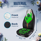 GENANY Nightmare Sack Car Seat Covers Set of 2, Breathable Front Seat Covers for Truck Sedan SUV, Horror Car Accessories, Horror Gift for Women Men