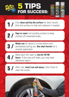 Flex Seal, 14 oz, Red, Stop Leaks Instantly, Waterproof Rubber Spray On Sealant Coating, Perfect for Gutters, Wood, RV, Campers, Roof Repair, Skylights, Windows, and More
