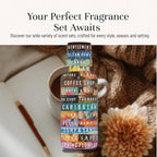 P&J Trading Fragrance Oils for Diffusers for Home Cozy Home Set Fragrance Scents for Candle Making - Soap Making Supplies - Car Diffuser Scents - Essential Home Gift Set - Amber, Clove & More
