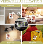 Personalized Valentine's Day Car Air Freshener with Pictures, I Love You, Drive Safe, Fun Couple Gift, Hanging 2Pack