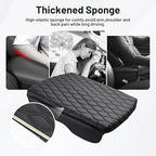Autorder Center Console Cover for 2019-2025 2026 Dodge Ram 1500/2500/3500 Accessories Armrest Cushion Cover Nappa Leather Middle Console Covers Console Cushion Pad Anti-Scratch(Bucket Seat Only)